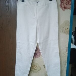 Elegant White Women's Pants